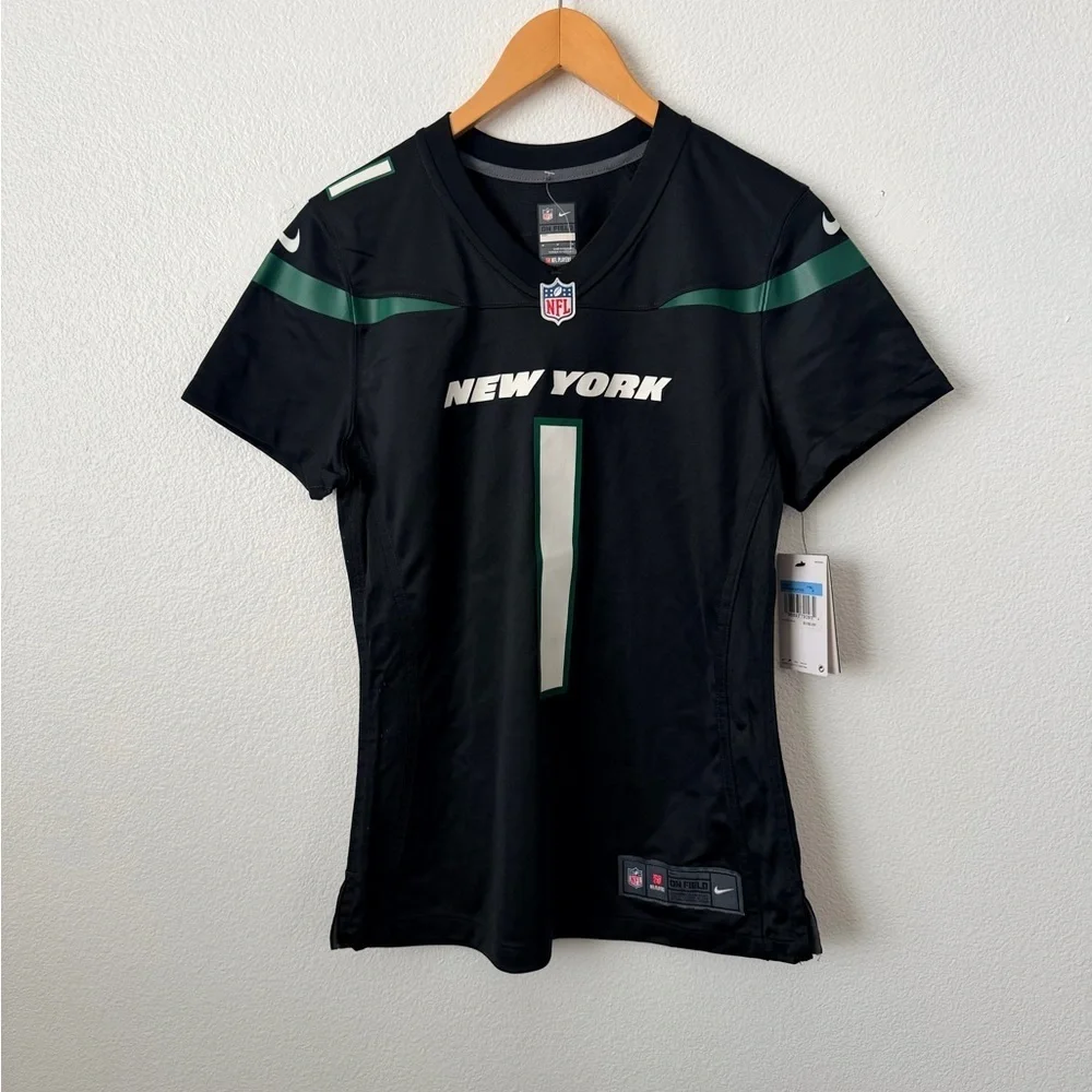 New Nike New York Jets SAUCE GARDNER #1  NFL Game Jersey Woman’s Sz M